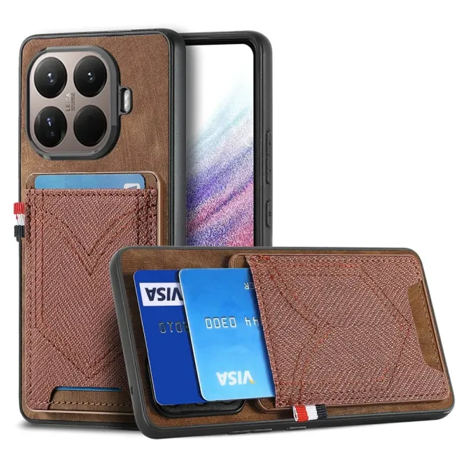 Coque Xiaomi 15T Pro jean rétro porte-cartes | JEANS ZIP