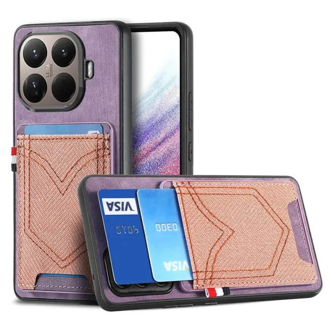 Coque Xiaomi 15T Pro jean rétro porte-cartes | JEANS ZIP