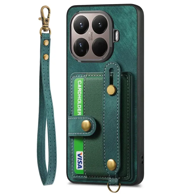 Coque Xiaomi 15T Pro rétro porte-cartes & dragonne | CROSSBAND