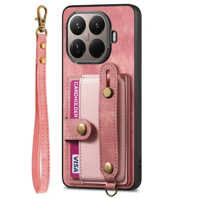 Coque Xiaomi 15T Pro rétro porte-cartes & dragonne | CROSSBAND