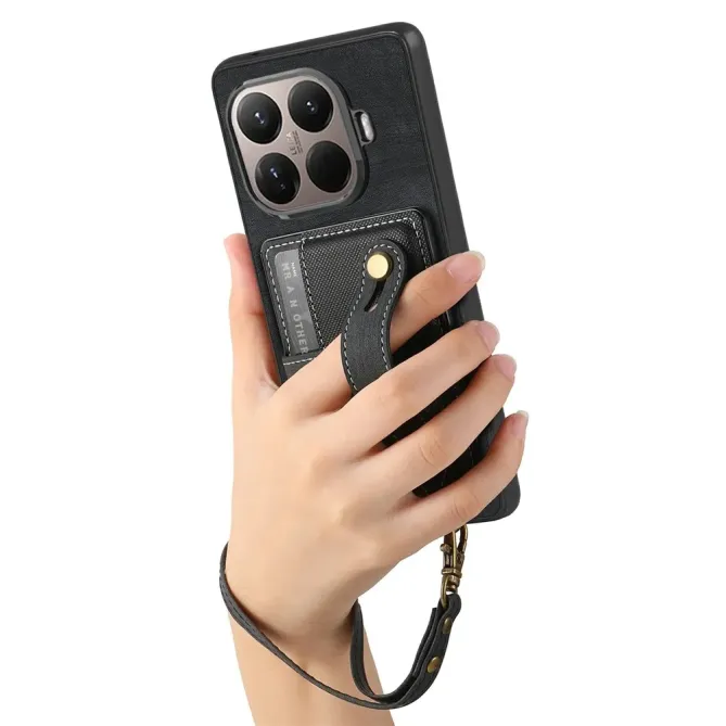 Coque Xiaomi 15T Pro rétro porte-cartes & dragonne | CROSSBAND