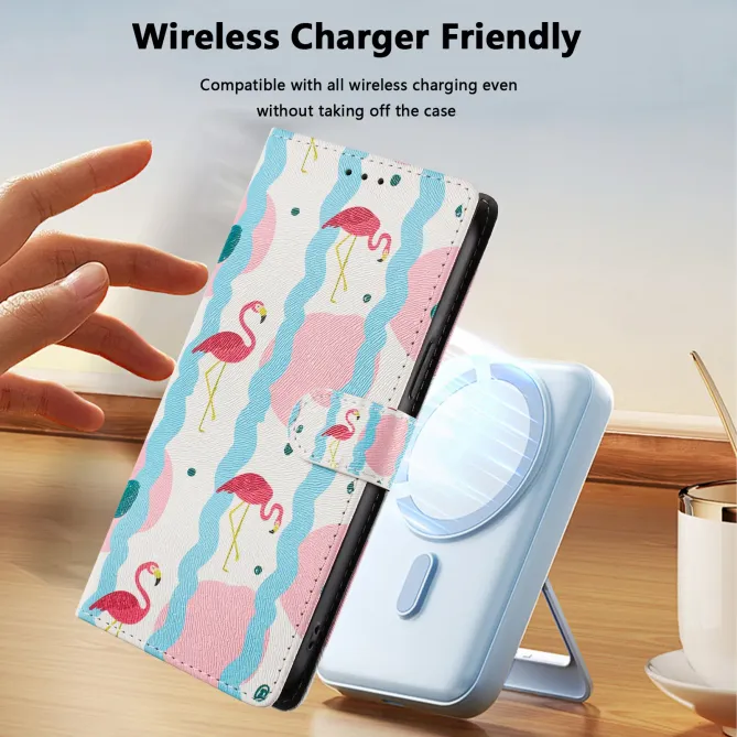 Housse Honor 400 Smart 5G / 4G flamants roses