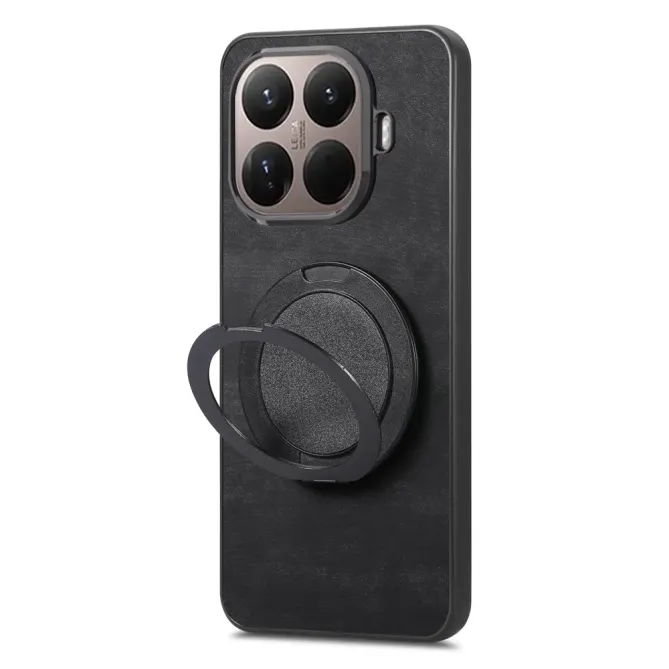 Coque Xiaomi 15T Pro rétro effet cuir avec anneau | SERENITY
