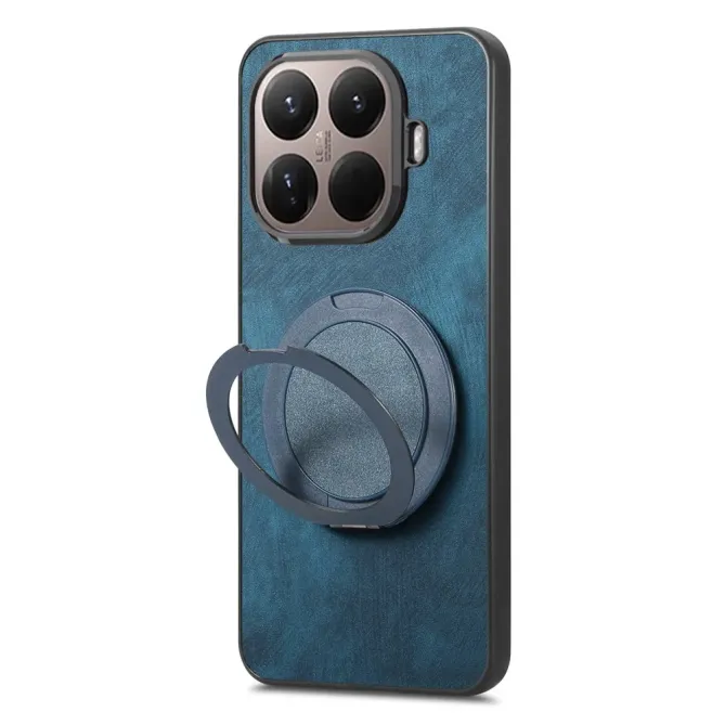 Coque Xiaomi 15T Pro rétro effet cuir avec anneau | SERENITY