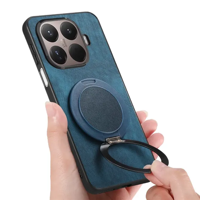 Coque Xiaomi 15T Pro rétro effet cuir avec anneau | SERENITY