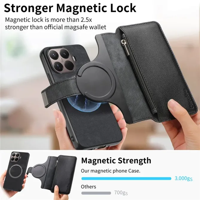 Housse Xiaomi 15T Pro Zippée Coque Détachable | MW-02