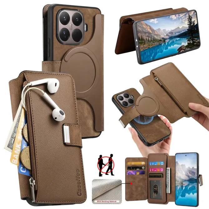 Housse Xiaomi 15T Pro Zippée Coque Détachable | MW-02