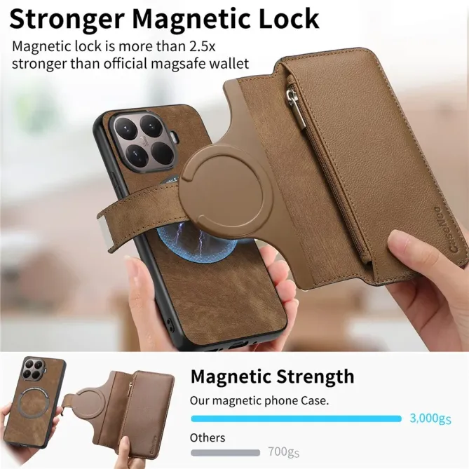 Housse Xiaomi 15T Pro Zippée Coque Détachable | MW-02