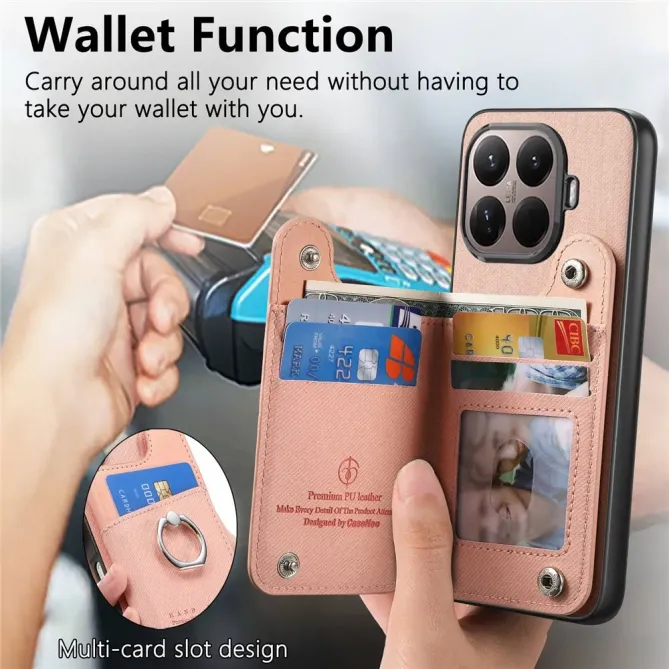 Coque Xiaomi 15T Pro jeans cuir RFID | RINGWALLET