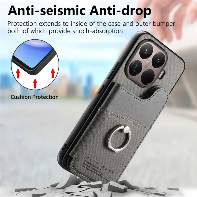 Coque Xiaomi 15T Pro jeans cuir RFID | RINGWALLET