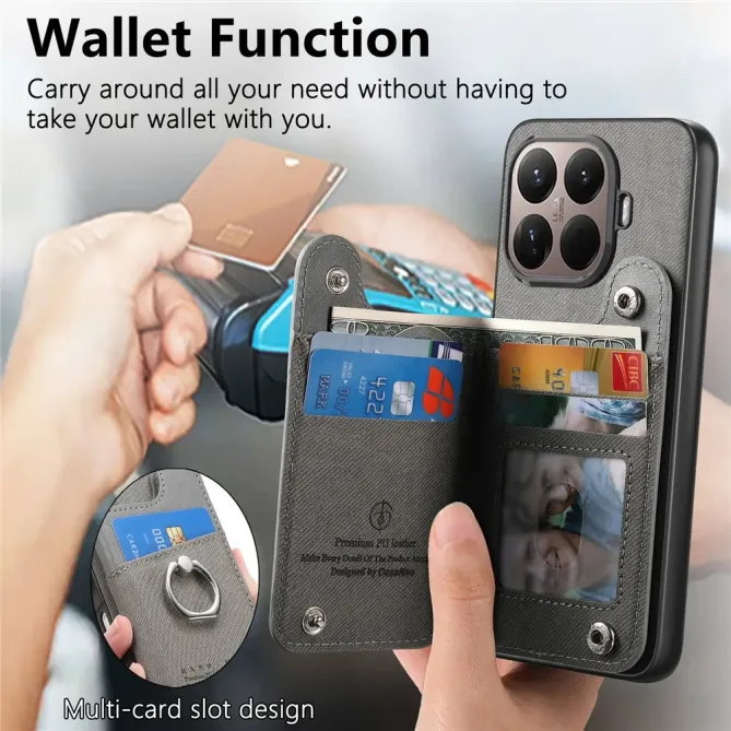 Coque Xiaomi 15T Pro jeans cuir RFID | RINGWALLET