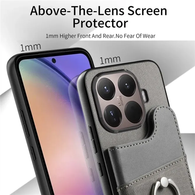 Coque Xiaomi 15T Pro jeans cuir RFID | RINGWALLET