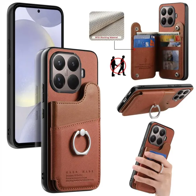 Coque Xiaomi 15T Pro jeans cuir RFID | RINGWALLET