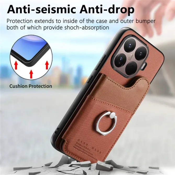 Coque Xiaomi 15T Pro jeans cuir RFID | RINGWALLET