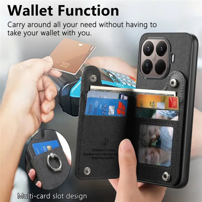 Coque Xiaomi 15T Pro jeans cuir RFID | RINGWALLET