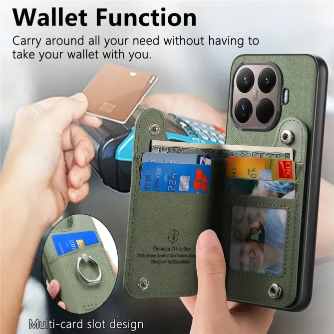 Coque Xiaomi 15T Pro jeans cuir RFID | RINGWALLET