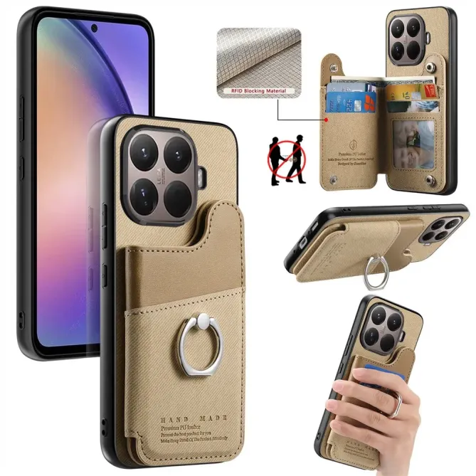 Coque Xiaomi 15T Pro jeans cuir RFID | RINGWALLET