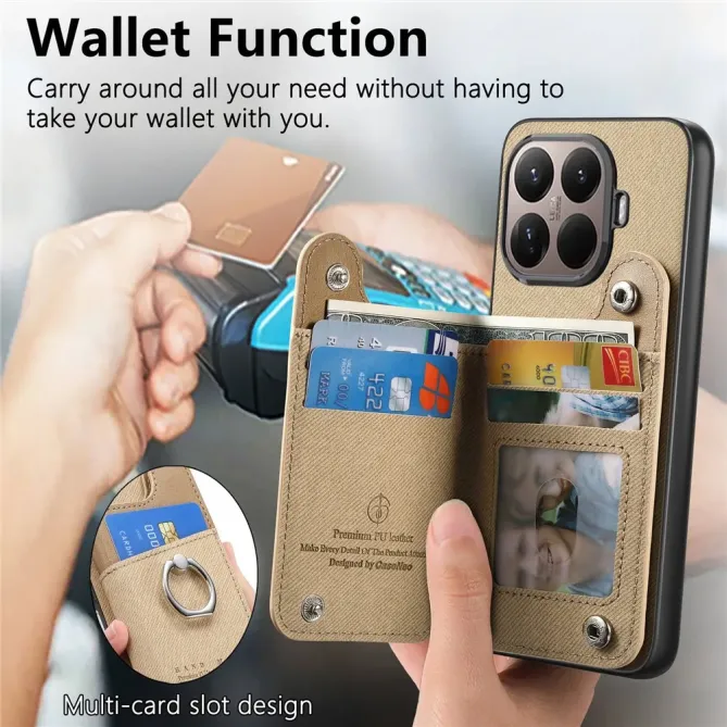 Coque Xiaomi 15T Pro jeans cuir RFID | RINGWALLET