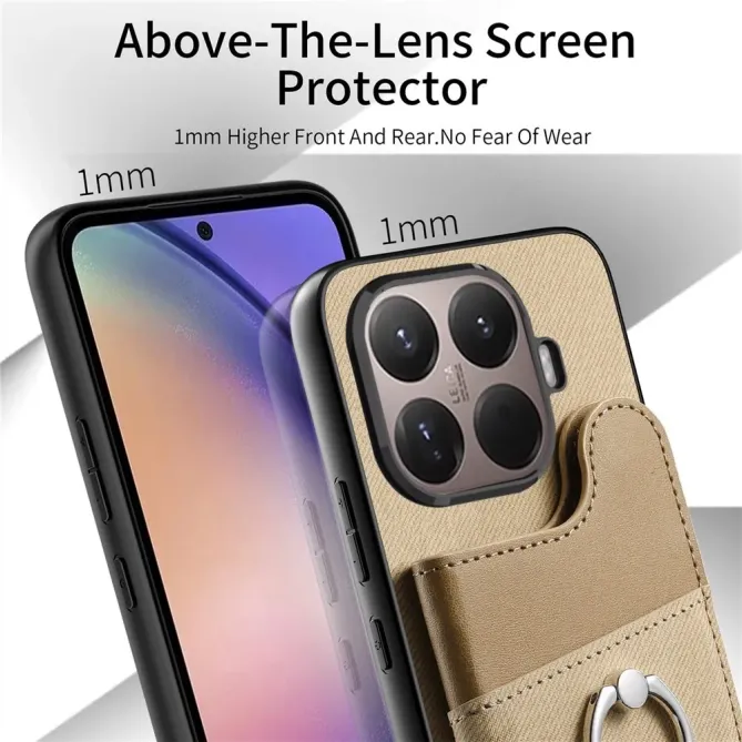 Coque Xiaomi 15T Pro jeans cuir RFID | RINGWALLET