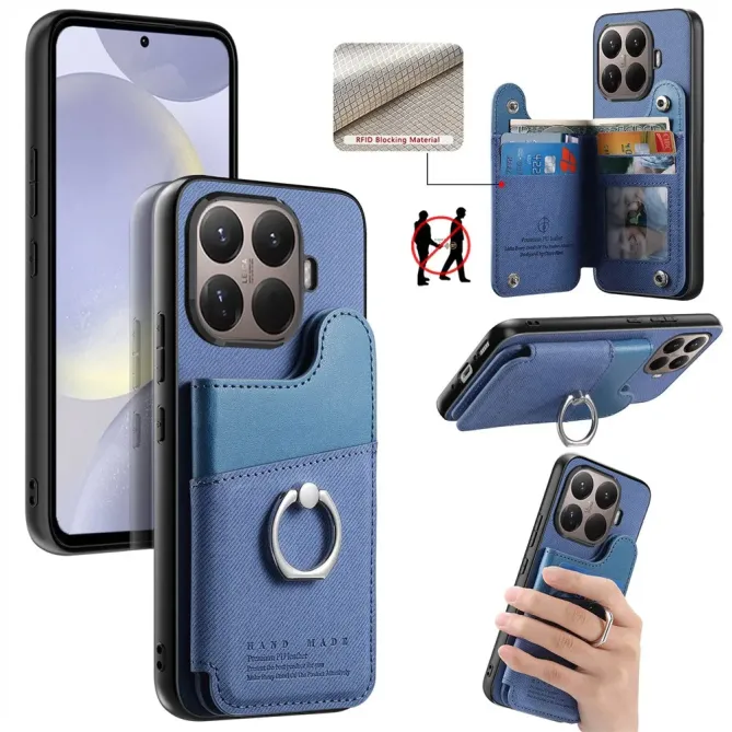 Coque Xiaomi 15T Pro jeans cuir RFID | RINGWALLET