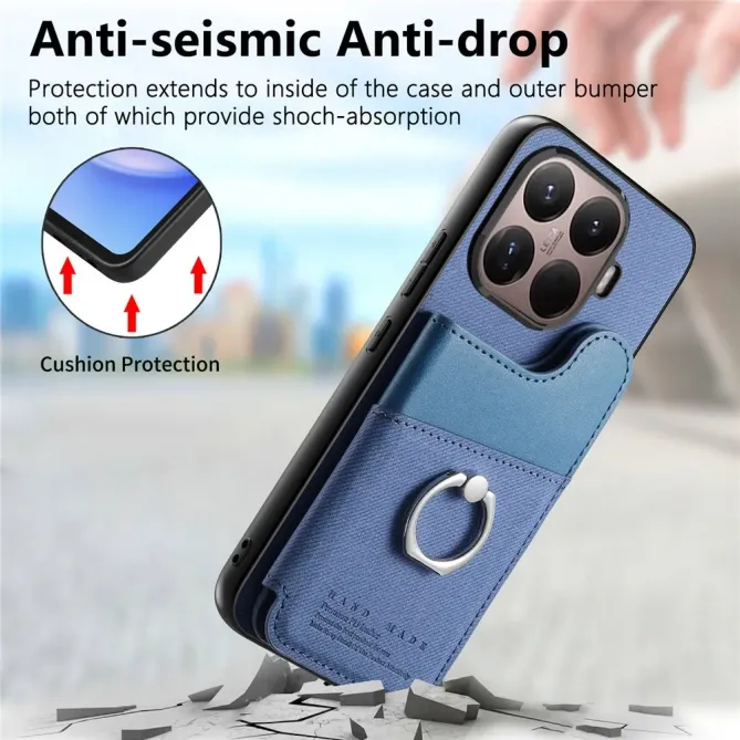 Coque Xiaomi 15T Pro jeans cuir RFID | RINGWALLET