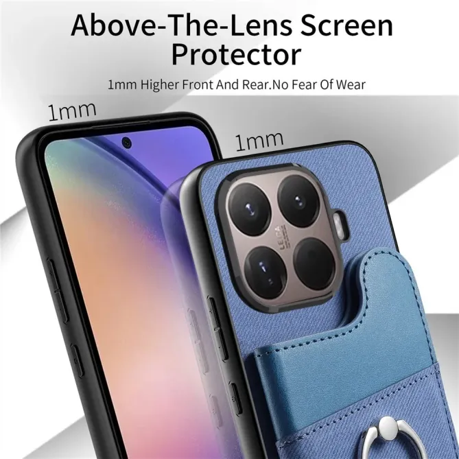 Coque Xiaomi 15T Pro jeans cuir RFID | RINGWALLET