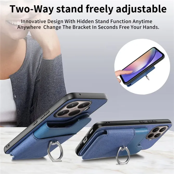 Coque Xiaomi 15T Pro jeans cuir RFID | RINGWALLET