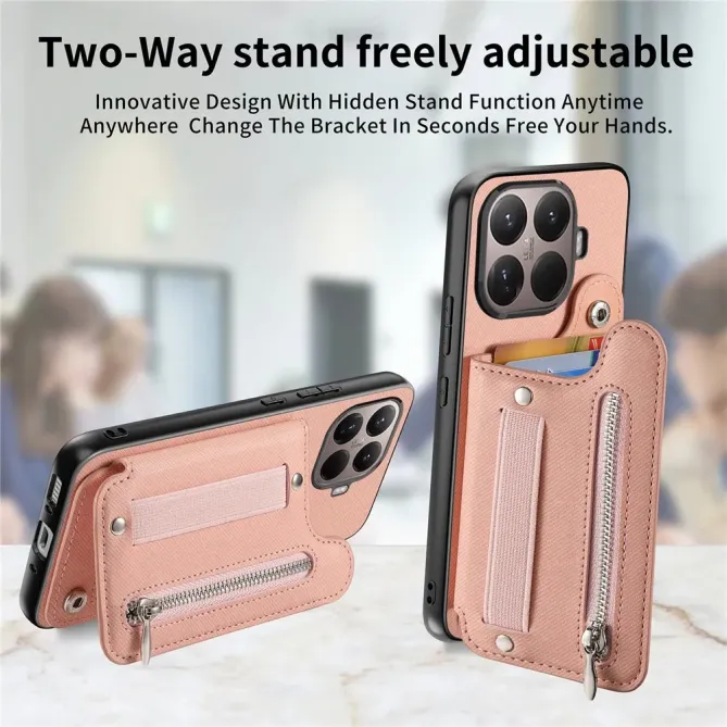 Coque Xiaomi 15T Pro jeans cuir RFID | ZIPPER