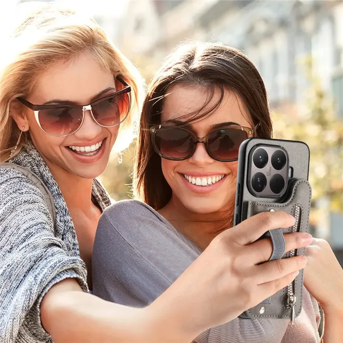 Coque Xiaomi 15T Pro jeans cuir RFID | ZIPPER