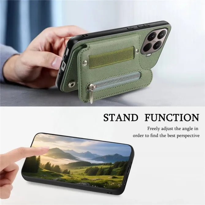 Coque Xiaomi 15T Pro jeans cuir RFID | ZIPPER