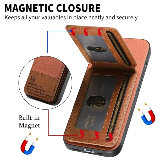 Coque Xiaomi 15T Pro cuir tissu RFID | SMARTWALL