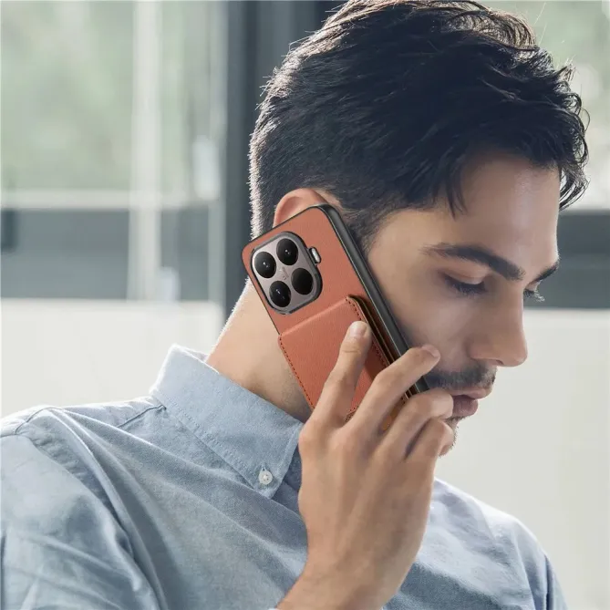 Coque Xiaomi 15T Pro cuir tissu RFID | SMARTWALL