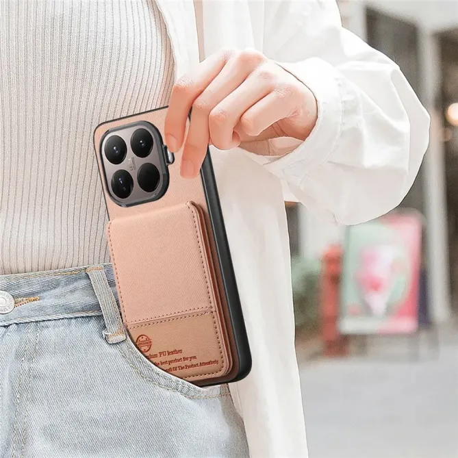 Coque Xiaomi 15T Pro cuir tissu RFID | SMARTWALL