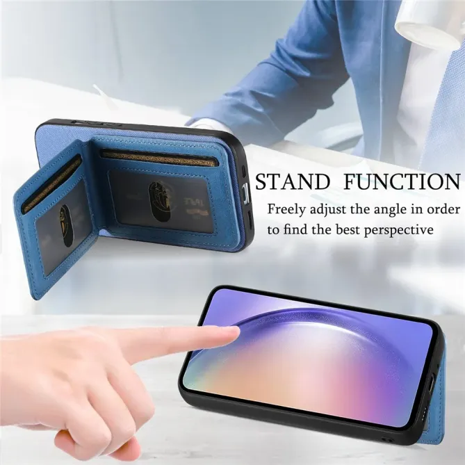 Coque Xiaomi 15T Pro cuir tissu RFID | SMARTWALL