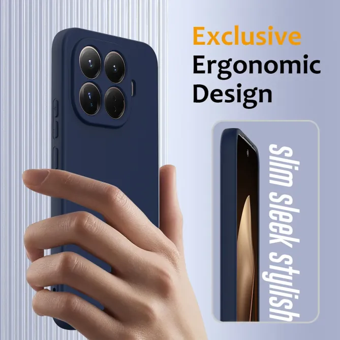 Coque Xiaomi 15T Pro Silicone Liquide MagSafe, Lanière