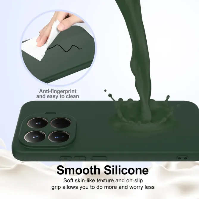 Coque Xiaomi 15T Pro Silicone Liquide MagSafe, Lanière