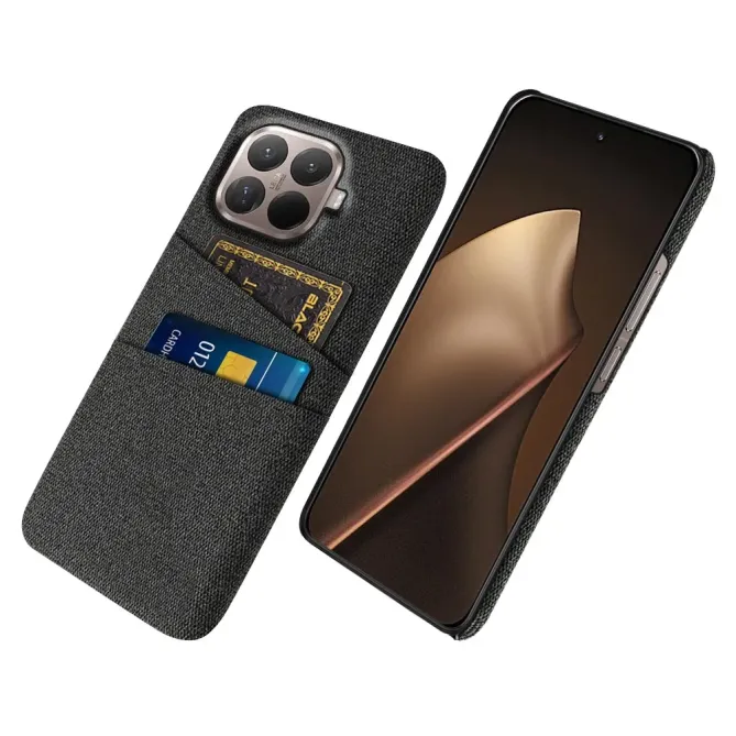 Coque Xiaomi 15T Pro en Tissu avec Double Rangement