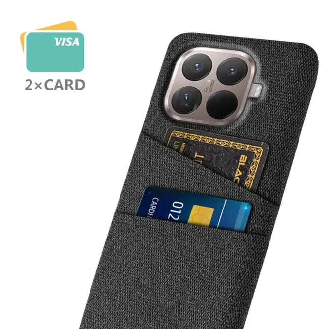 Coque Xiaomi 15T Pro en Tissu avec Double Rangement