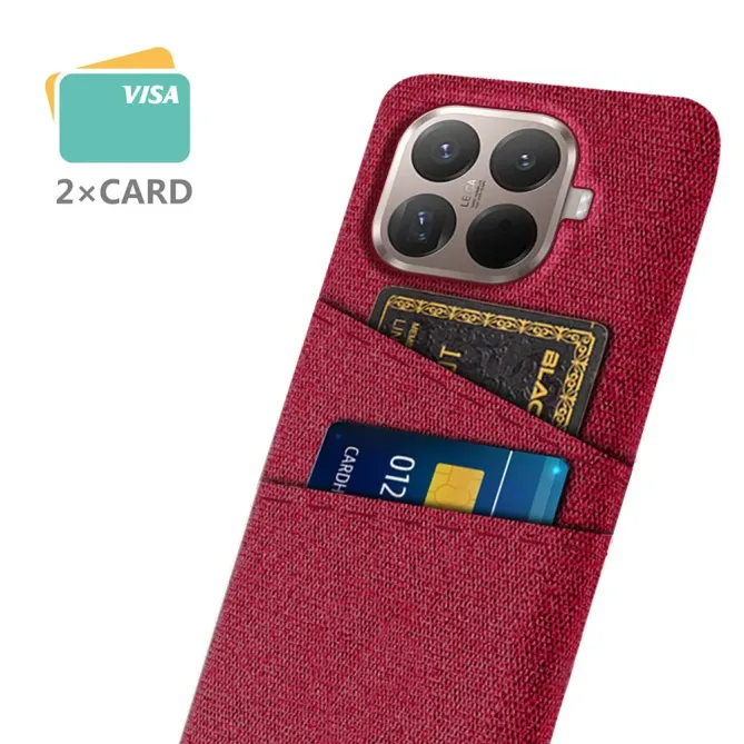 Coque Xiaomi 15T Pro en Tissu avec Double Rangement