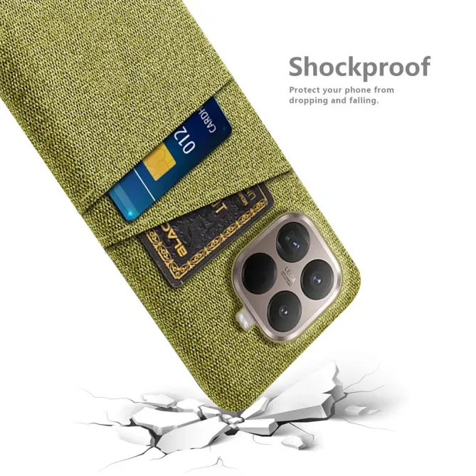 Coque Xiaomi 15T Pro en Tissu avec Double Rangement