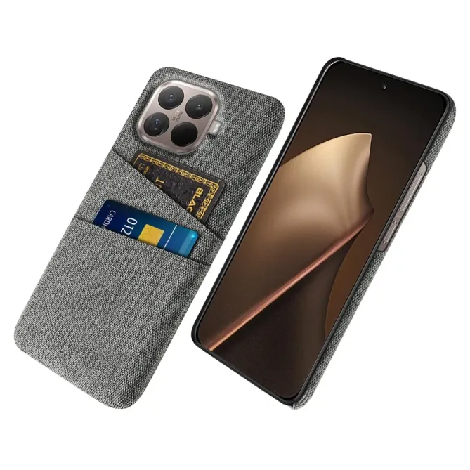 Coque Xiaomi 15T Pro en Tissu avec Double Rangement