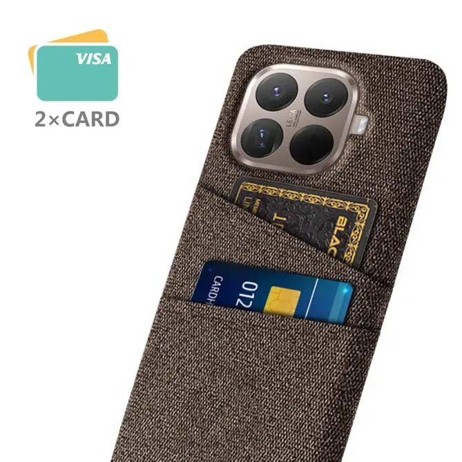 Coque Xiaomi 15T Pro en Tissu avec Double Rangement