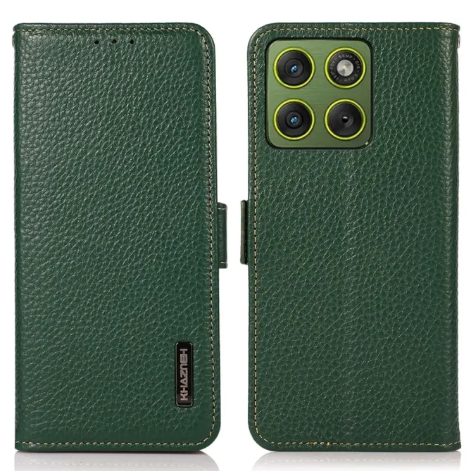 Housse Motorola Edge 70 KHAZNEH cuir grainé first
