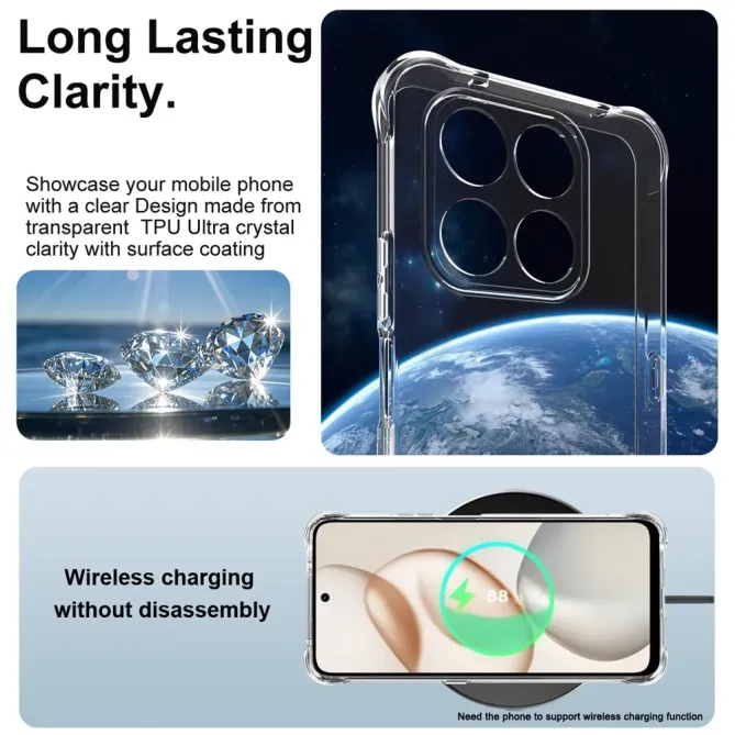 Coque Honor 400 Smart 5G / 4G / X7d 5G / 4G Class Protect Transparent