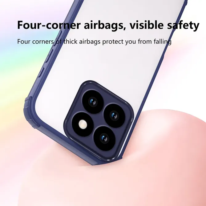 Coque Honor 400 Smart 5G / 4G Coins Renforcés Semi-Transparente