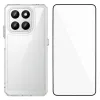Coque transparente Honor 400 Smart 5G / 4G avec protection d'écran en 