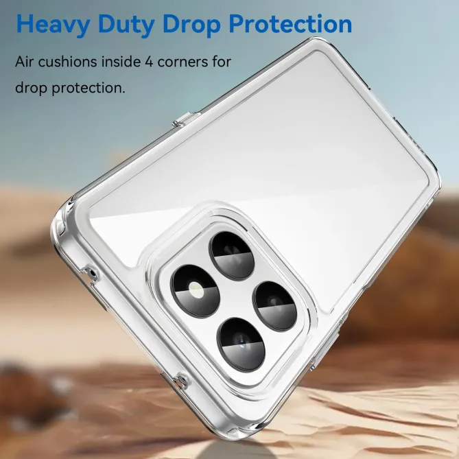 Coque transparente Honor 400 Smart 5G / 4G avec protection d'écran en 