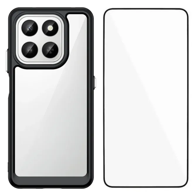 Coque Honor 400 Smart 5G / 4G Rugged silicone avec verre trempé