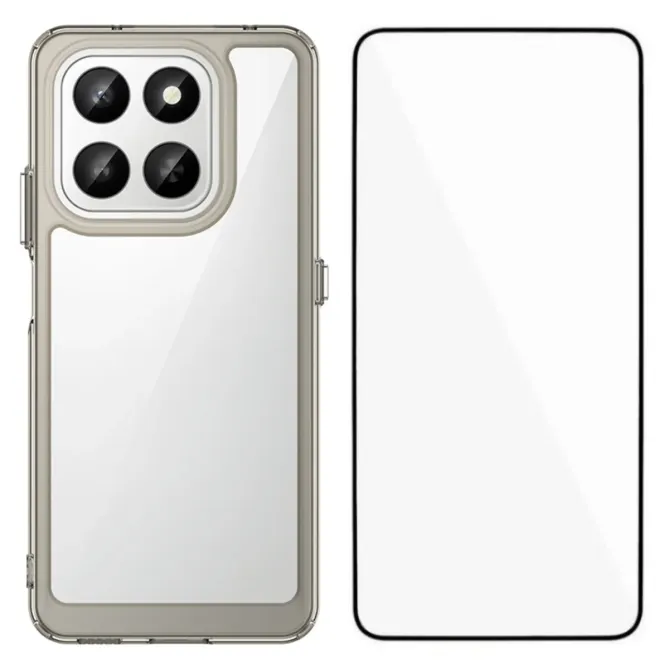 Coque Honor 400 Smart 5G / 4G Rugged silicone avec verre trempé