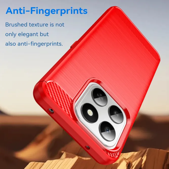 Coque Honor 400 Smart 5G / 4G flexible effet brossé avec verre trempé